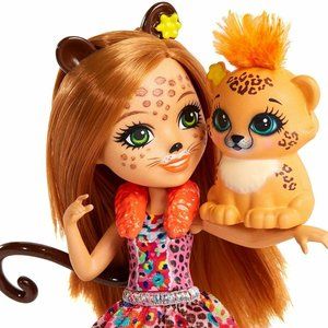 Enchantimals   Cherish Cheetah  Doll New